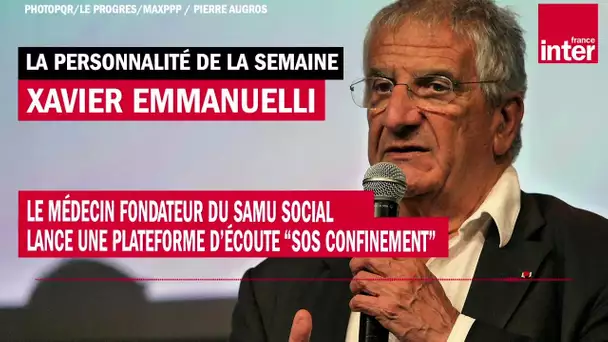 Xavier Emmanuelli présente la plateforme d'écoute "SOS confinement"