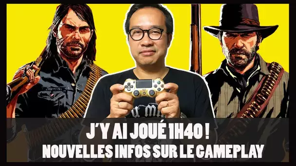 RED DEAD REDEMPTION 2 : J&#039;y ai joué 1h40 sur PS4 Pro, déluge d&#039;infos sur le gameplay