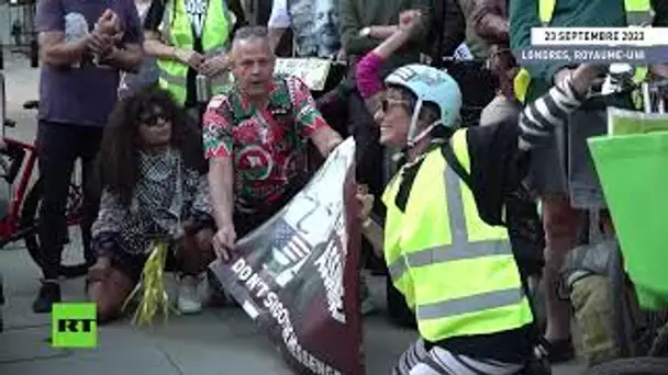Royaume-Uni: des cyclistes se rassemblent à Londres pour exiger la liberté du fondateur de WikiLeaks
