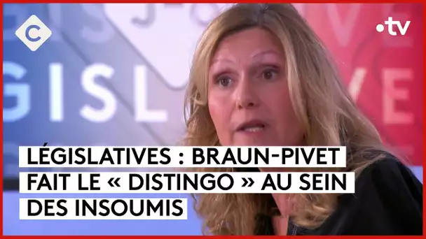 Législatives : mission impossible pour la majorité présidentielle ? - C à Vous - 01/07/2024