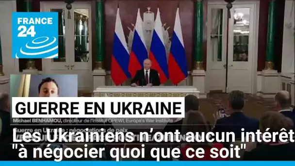 "La Russie ne respecte pas les accords diplomatiques" : Poutine cherche à "affaiblir" l’Ukraine