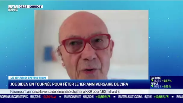 Pascal Lamy (Institut Jacques Delors) : Biden en tournée pour fêter le 1er anniversaire de l'IRA