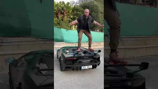 JE FRACASSE L’AILERON DE MA LAMBO 😱😨