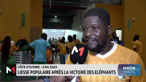 Côte d´Ivoire- CAN 2023 : Liesse populaire après la victoire des éléphants