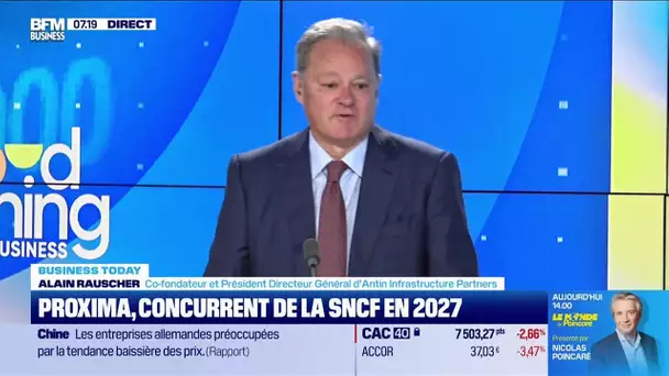 Alain Rauscher (Antin Infrastructure Partners) : Antin soutient le projet TGV de Proxima