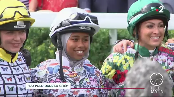 Télématin : Du polo dans la cité !