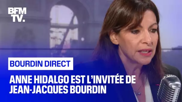 Anne Hidalgo face à Jean-Jacques Bourdin en direct