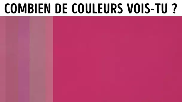 Vérifie si tu Peux Voir Plus de Couleurs que les Autres Personnes