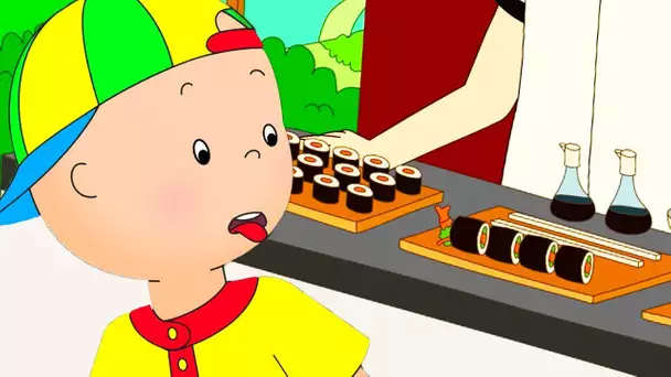 Caillou en Français | Caillou Déteste les Sushis | dessin animé | dessin animé pour bébé