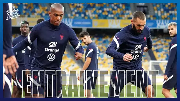 Entraînement à Kiev, Equipe de France I FFF 2021