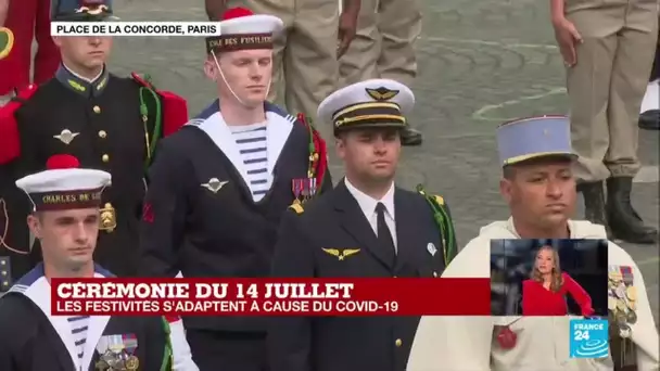 Cérémonie du 14 juillet : un tableau interarmées en hommage au général de Gaulle