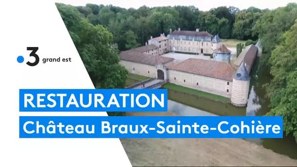 Réhabilitation du Château de Braux-Sainte-Cohière, dans la Marne