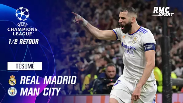 Résumé : Real Madrid (Q) 3-1 Manchester City - Ligue des champions (demi-finale retour)