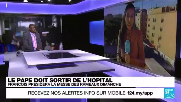 Le pape François sort de l'hôpital après trois jours de soins • FRANCE 24
