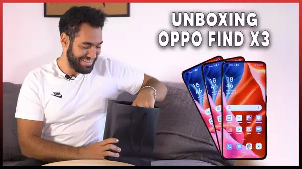 On découvre ensemble les nouveaux OPPO Find X3 (UNBOXING)