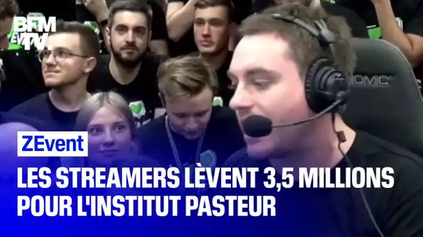 Lors du ZEvent, des streamers lèvent 3,5 millions d'euros pour l'Institut Pasteur