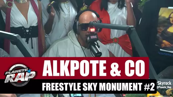 Alkpote & Co - Freestyle Sky Monument #2 avec Luv Resval & Savage Toddy #PlanèteRap