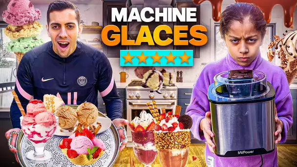 ON TEST UNE MACHINE À GLACES AMAZON 🍨🎉 ( le résultat est bizarre)