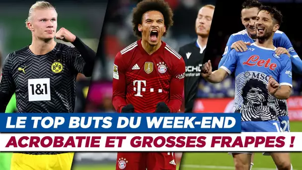 ⚽💥 TOP BUTS DU WEEK-END : Haaland en mode acrobate, Vinicus et Leroy Sané régalent