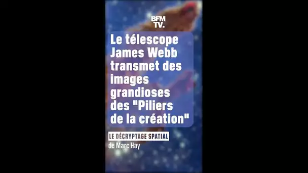 Que voit-on sur les "Piliers de la création", l'époustouflant cliché capturé par James Webb ?