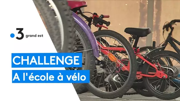 Challenge : à l'école à vélo