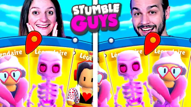 DUEL DE PACK OPENING SUR STUMBLE GUYS POUR LES SKINS SPECIAL SAINT VALENTIN !