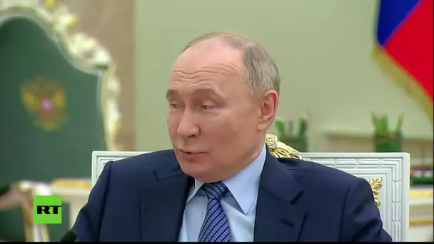 EN DIRECT : Poutine rencontre les lauréats du concours « Les leaders de la Russie »