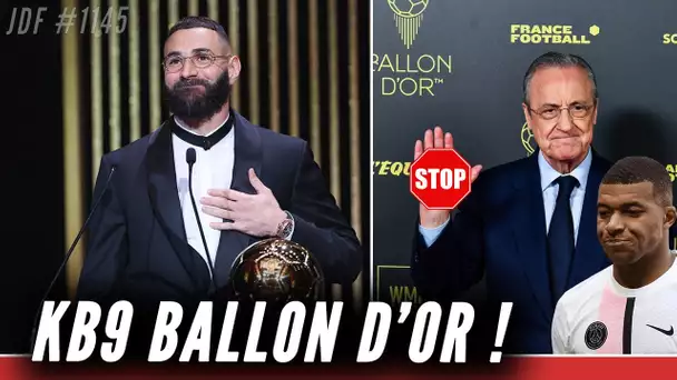 Ballon d'Or : BENZEMA sacré, de grosses surprises dans le classement ! REAL : PÉREZ zappe MBAPPÉ