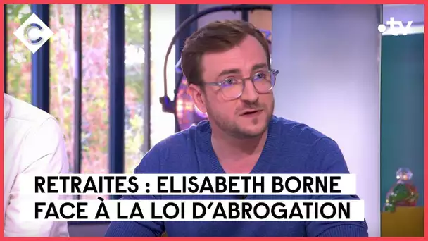 Retraites : Elisabeth Borne face à la loi d’abrogation - C à vous - 18/05/2023