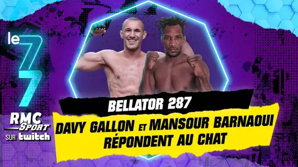 Twitch RMC Sport / MMA : Bellator 287 Davy Gallon et Mansour Barnaoui répondent à nos questions