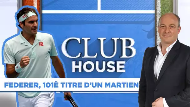 Club House : Federer, 101è titre d’un martien