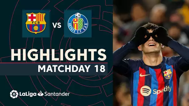 Resumen de FC Barcelona vs Getafe CF (1-0)