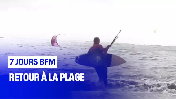 Retour à la plage