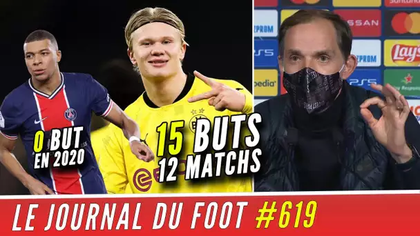 Le PSG et MBAPPÉ inquiètent, HAALAND affole les compteurs ! La grosse colère de TUCHEL