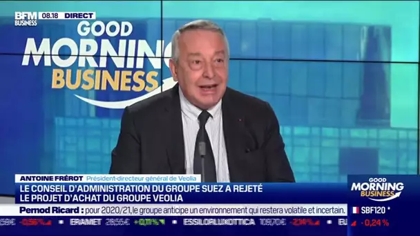 Antoine Frérot (Veolia) : Veolia part à l'assaut de Suez