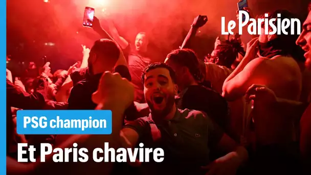 Paris s’embrase après le sacre du PSG en Ligue des champions