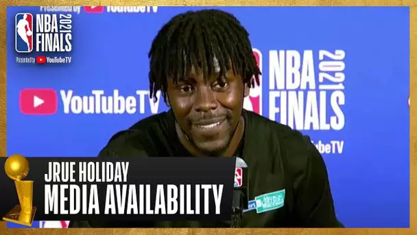 Jrue Holiday #NBAFinals Media Availability | July 13th, 2021