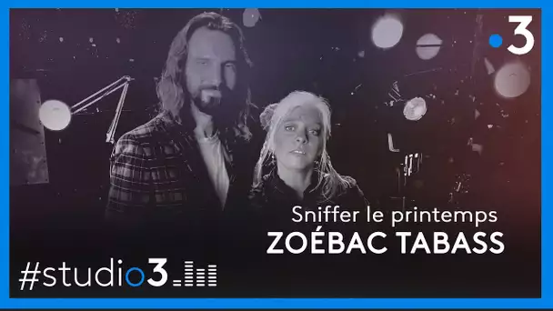 Studio 3. ZoéBacTaBass chante "Sniffer le printemps"