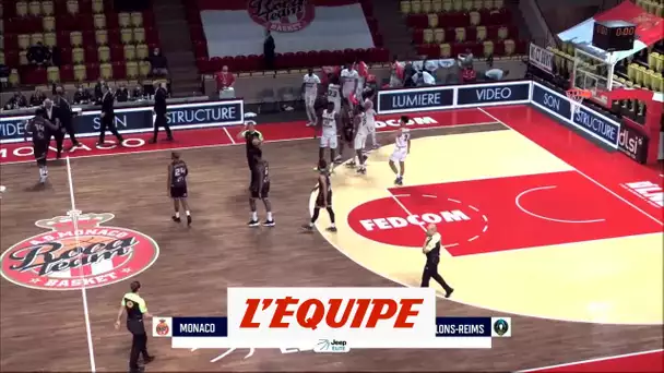 Le résumé de Monaco - Châlons-Reims - Basket - Jeep Elite