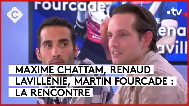 Maxime Chattam, Renaud Lavillenie, Martin Fourcade et Thomas Roussel - C à vous - 08/11/2023