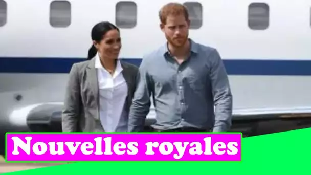 La rangée de jets de Meghan et Harry explose alors que Firm descend sur Glasgow