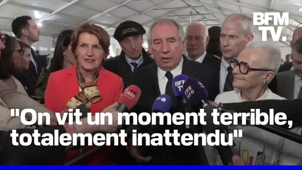 Guerre commerciale: la prise de parole en intégralité de François Bayrou depuis Coulommiers