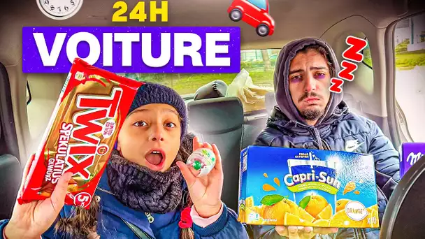 24H enfermé en voiture ! (On devient fou...) 😭🚗