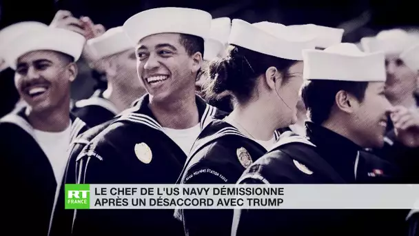Le chef de l'US Navy démissionne après un désaccord avec Donald Trump