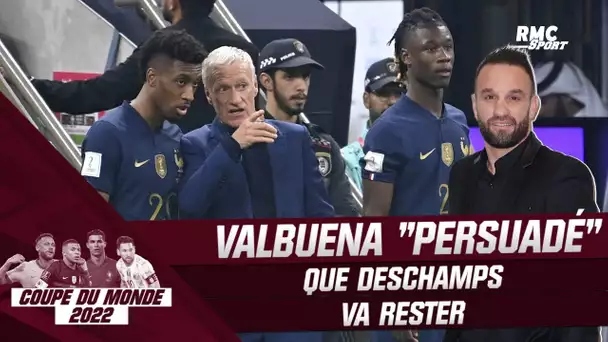 Équipe de France : Valbuena "persuadé que Deschamps va rester"