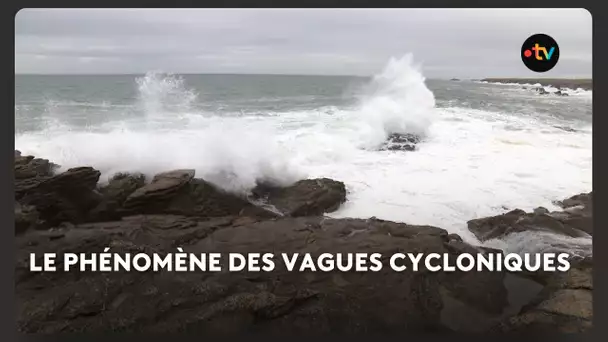 Vagues cycloniques  ont atteint 2 à 3 mètres