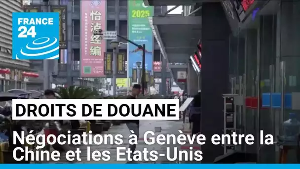 Américains et Chinois font état de progrès dans les négociations commerciales • FRANCE 24