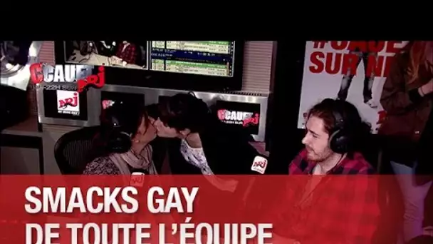 Smacks gay de toute l&#039;équipe - C&#039;Cauet sur NRJ