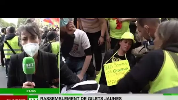 «Tout se passait bien et il y a eu une charge sans sommation» : les Gilets jaunes mobilisés à Paris
