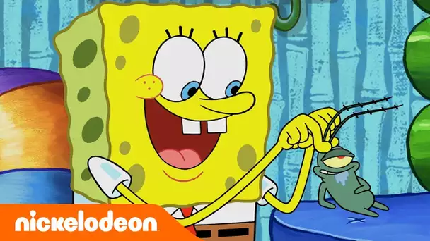 Bob l'éponge | Karen met Plankton dehors ! | Nickelodeon France